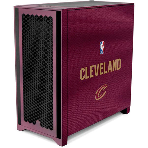 NBA Cleveland Cavaliers Jersey Corsair 4000D Tempered Glass Mid-Tower ATX Case Skin